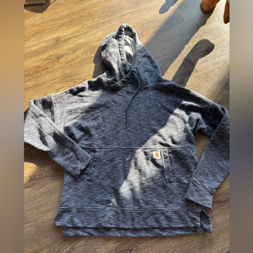 Carhartt Heather Navy Hoodie